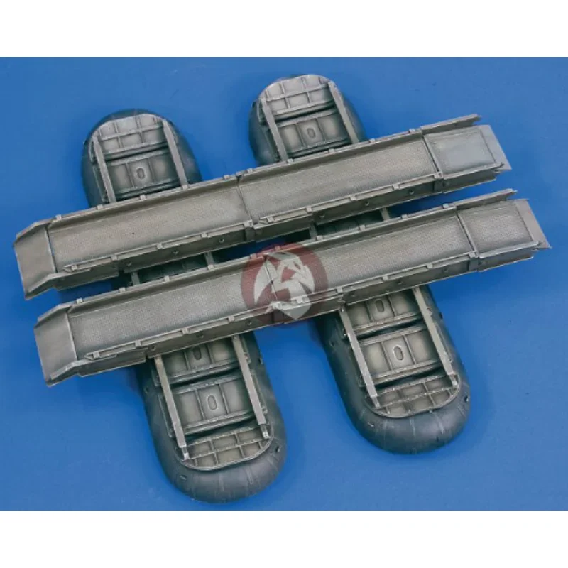 Надувная лодка из смолы в масштабе 1:35 надувная американской понтон содержит два