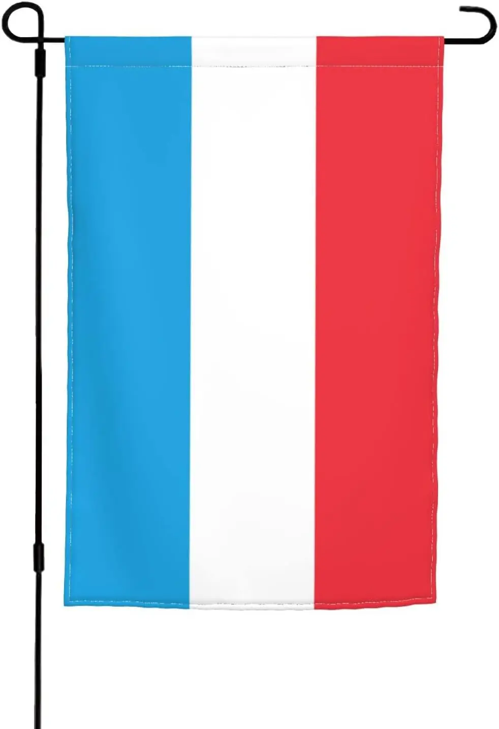 Флаг Люксембурга Садовый флаг 12x18 дюймов двусторонний внешний вертикальный двор