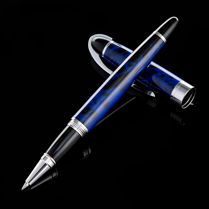

Роскошная Высококачественная новая 2021 синяя 622 Шариковая ручка для бизнеса и офиса 0,5 мм