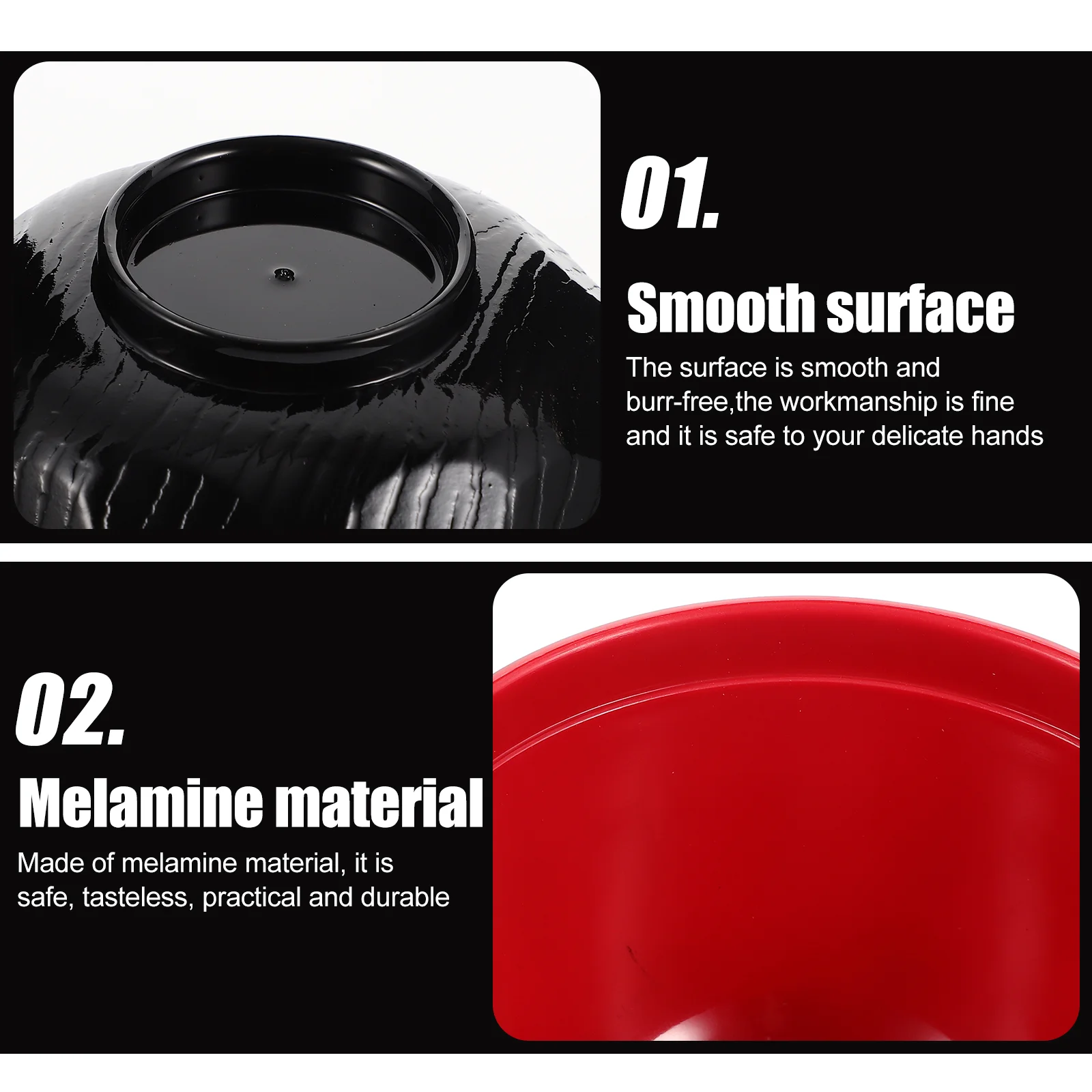 Миска для супа мисо в японском стиле миски лапши меламин азиатский рамэн