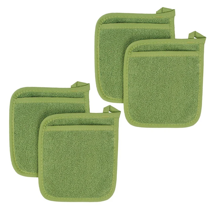 

4 шт., хлопковые накладки для кухонных приборов