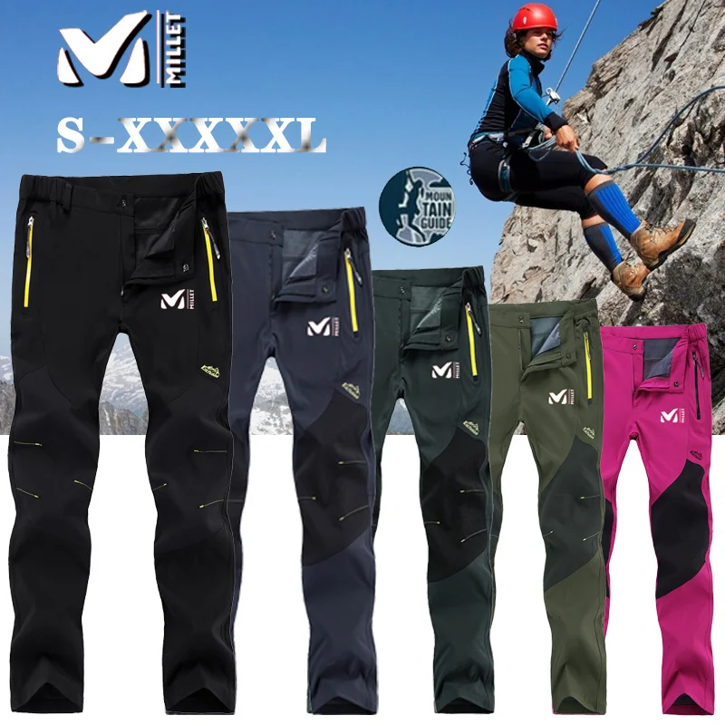 

Мужские походные брюки, водонепроницаемые, для кемпинга, скалолазания, большие мягкие тренировочные штаны, новая серия на весну и осень