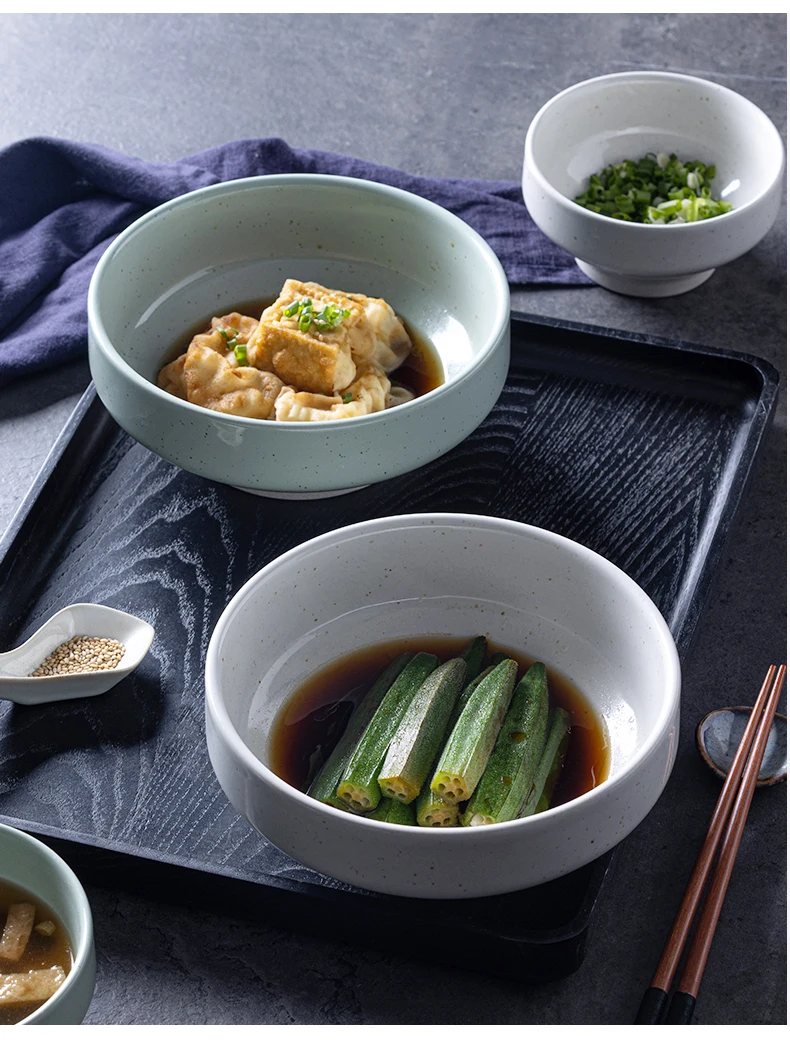 

Rice Bowl Especially Good-looking Bowl High Appearance Level Household Ceramic Bowl Eat Rice Bowl Nordic Style Noodle Bowl