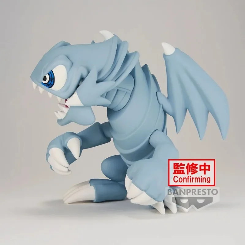 Фото Оригинальный Bandai Yu-Gi-Oh! Поединка монстров Уан даэмон понтон вызванный череп голубые глаза белый дракон мультфильм аниме модели игрушки №3