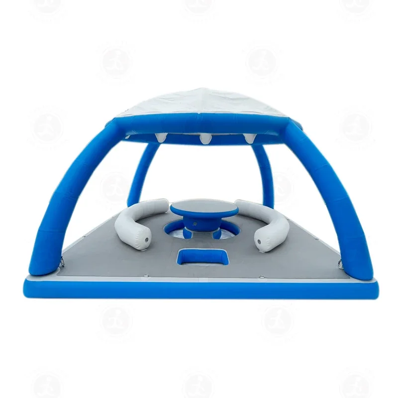 Наружная надувная док-станция плавающая водная платформа плавающий остров с