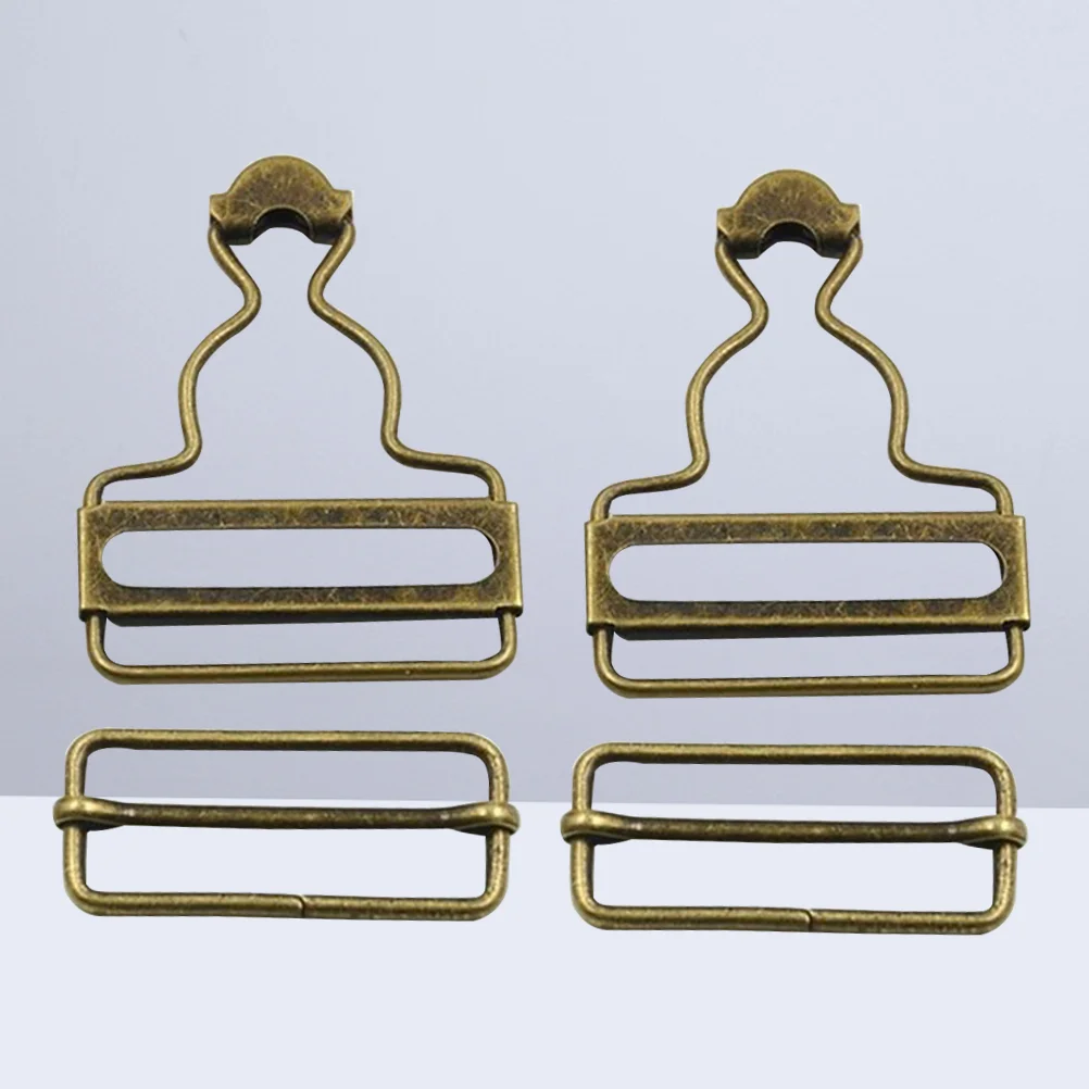 

Buckle Overall Buckles Replacement Metal Bib Pants Gourd Buttons Adjustable Suspender Hooks Slider Clip Suspenders Trousers