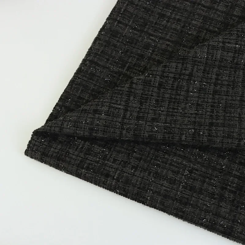 Куртки в корейском стиле твидовая ткань женские по метрам для платьев сумок