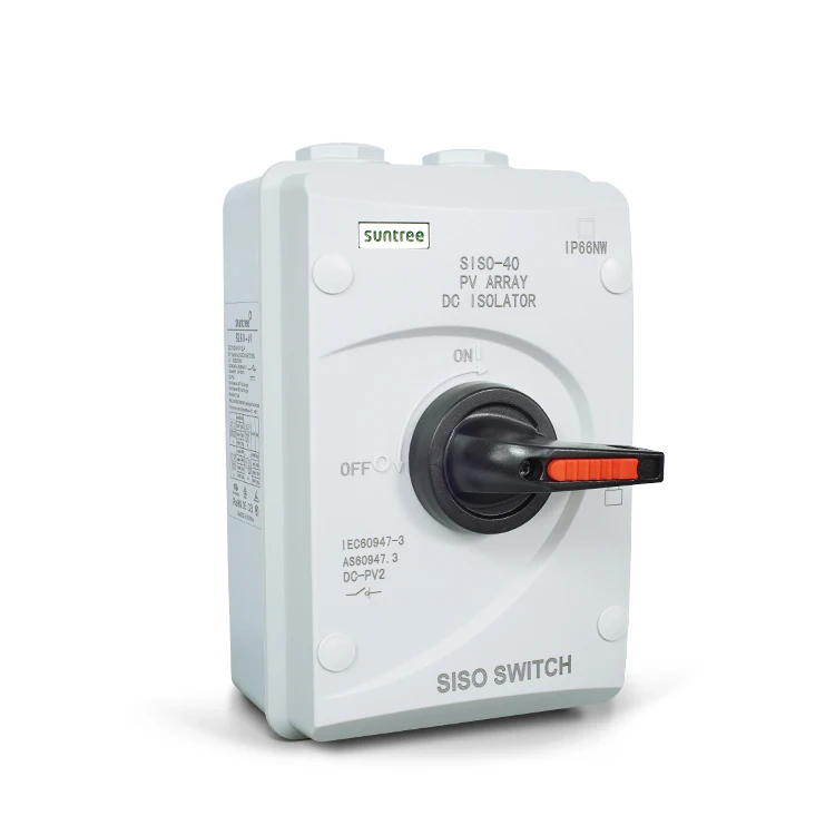 

high voltage 3 pole 1000V ip65 pv price siso-40 brand rotary isolator switch