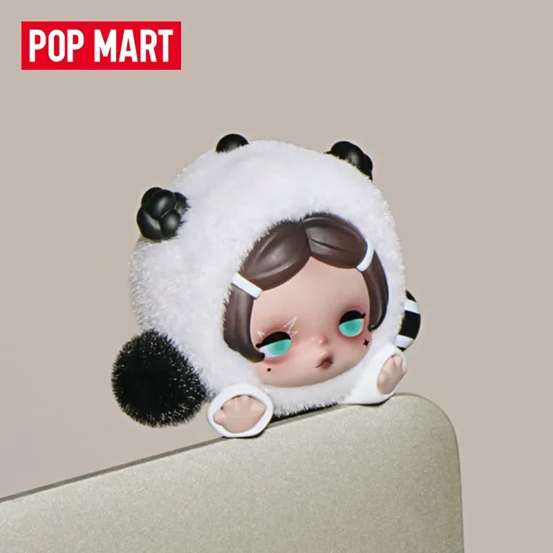 POP MART POP ATTACH SKULLPANDA Off Mode Series Мини-фигурка в слепой коробке, игрушка-сюрприз, милая аниме-фигурка для рабочего стола (art.: 3920dc77dcc12) - 3920dc77dcc12