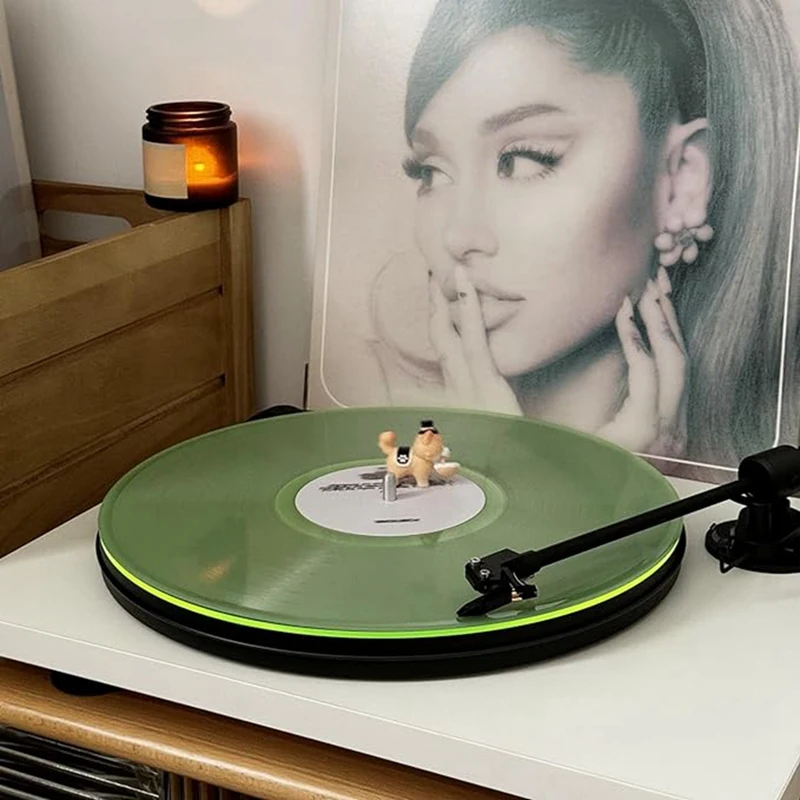 Коврик для проигрывателя пластинок Slipmat: акриловый проигрыватель виниловые