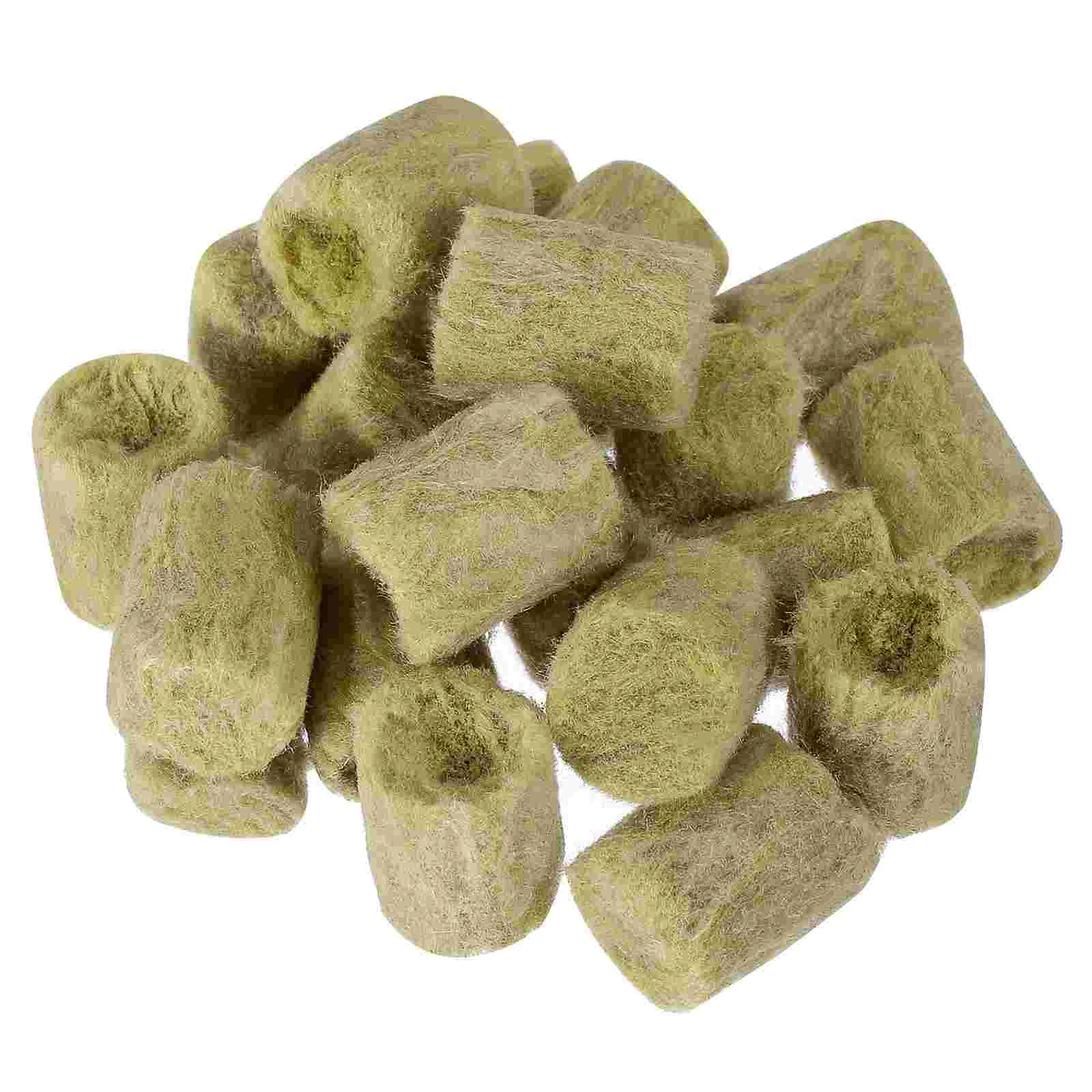

Plugs Mineral Wool Hydroponics Starter Supplies Gardening Hydroponic Plug Macro Round Cubes Soilless Grow Tools Cultivation Pods