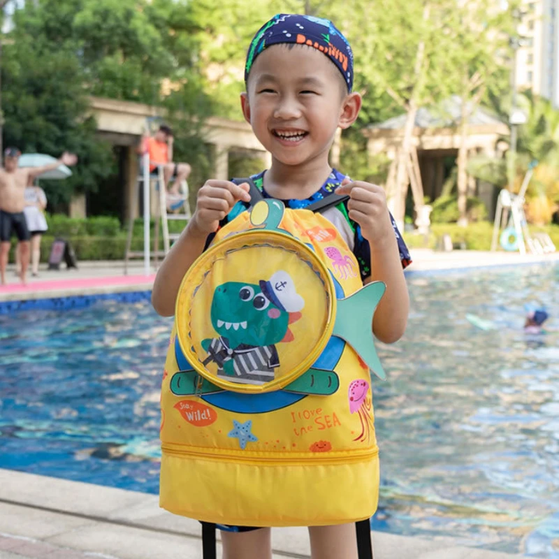 Детский мультяшный милый рюкзак сумка для плавания мальчиков и девочек