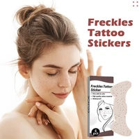 6pcsset sexy fake freckles tattoo stickers freckles makeup stickers female temporary tattoo women waterproof makeup removable