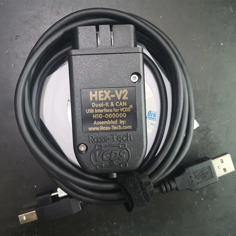 Популярный vagcom 2020 Франция hex v2 VAGCOM 21 9 VAG COM 22 3 для VW AUDI Skoda Seat Vag французский