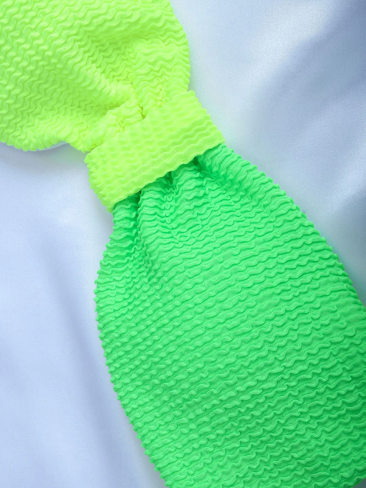 2022 сексуальный неоновый купальник-бикини бандо женский купальный костюм