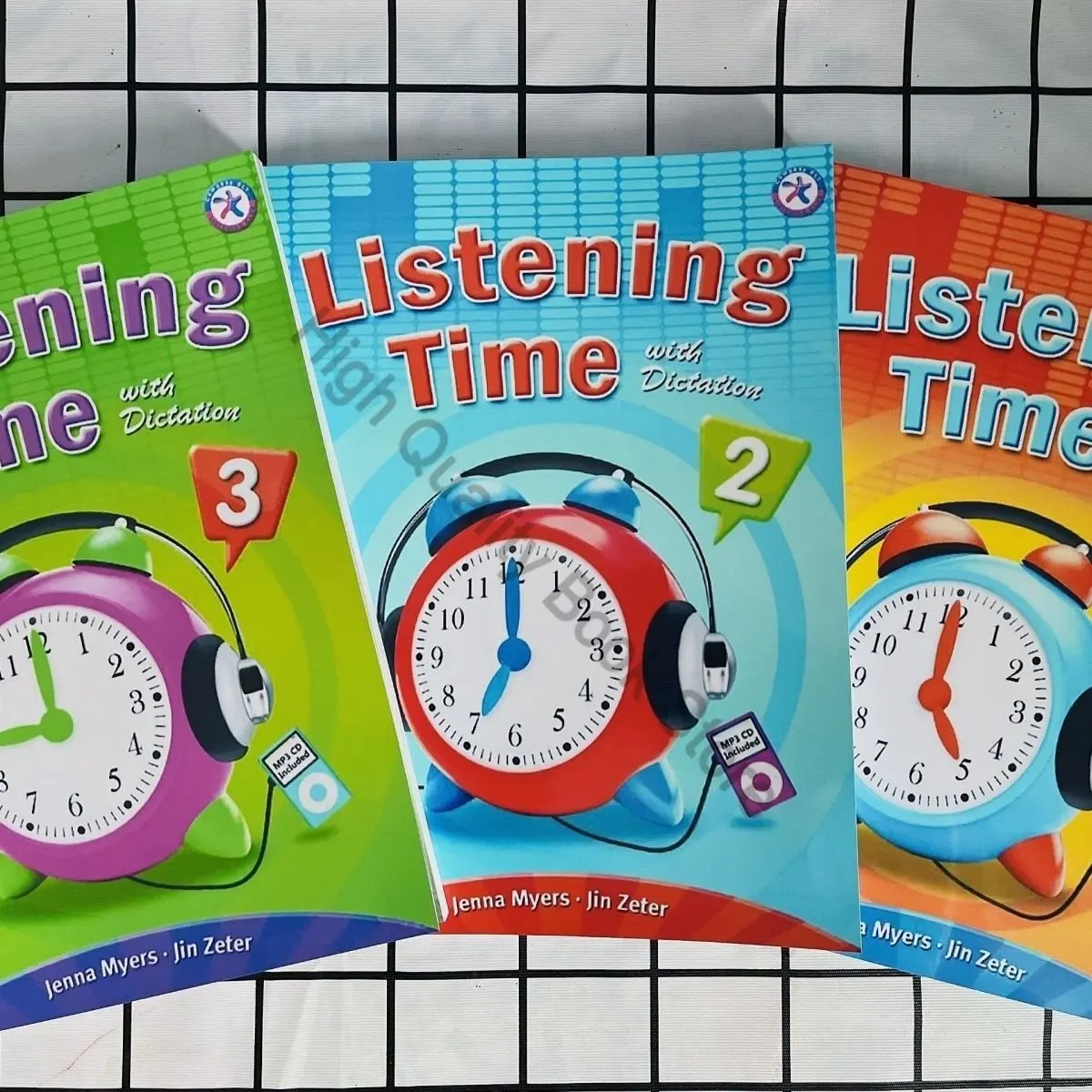 6 Volumes Listening Speaking Time Listening and Speaking English Book Livros De Inglês