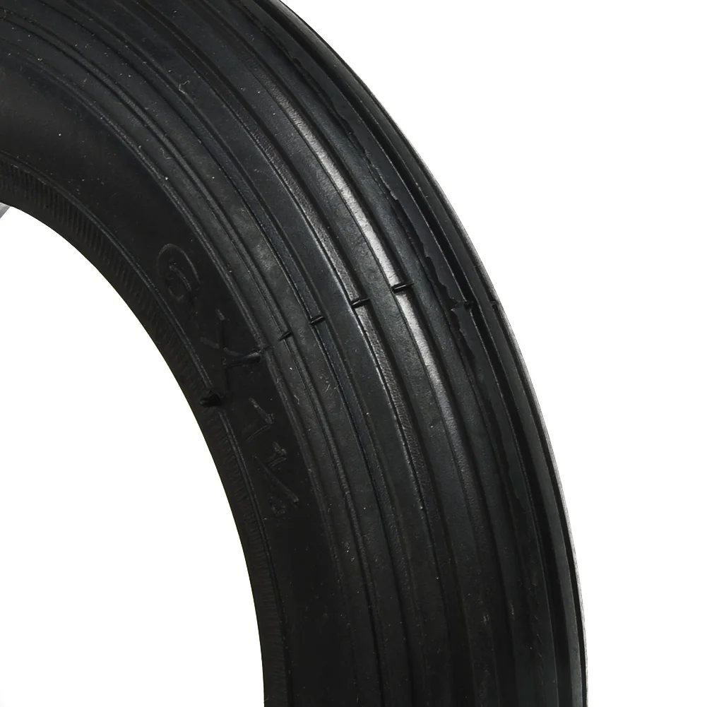 

Rubber Tyre Tire Scooter Thick Tire Wear-resistant 6 Inch 6x1 1/4 Black Electric Non-slip Durable High quality