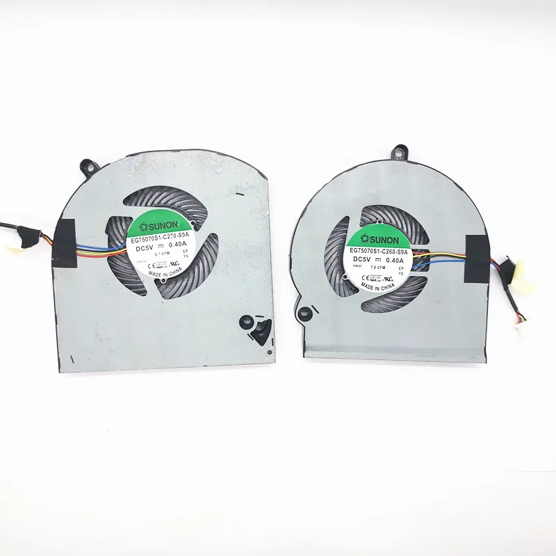 Новый оригинальный кулер для охлаждения ЦП для Dell Alienware 15 R3 / 15 R4 / P69F EG75070S1-C260-S9A 06VKKX 0K1W4D