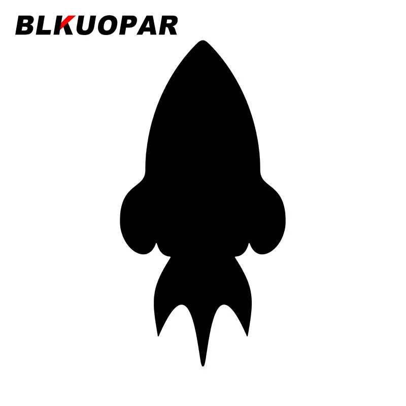 

BLKUOPAR простой мультфильм ракета стикер автомобиля аниме виниловая персональная наклейка окклюзия царапины бампер холодильник товары для а...
