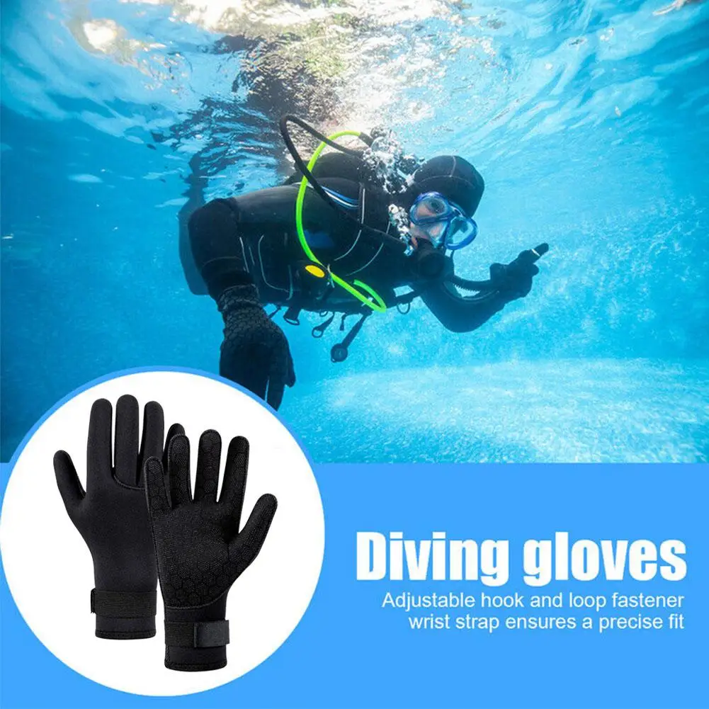 

3mm Thick Neoprene Summer Diving Gloves For Men Women Snorkeling Paddling Surfing Kayaking Gloves Water Sports Mittens X9V1