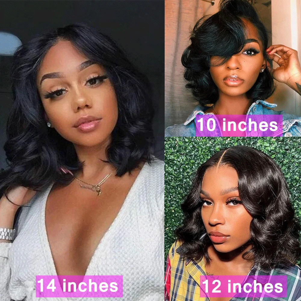 Парик женский из натуральных волос 13 х4 дюймов с прозрачной кружевной передней