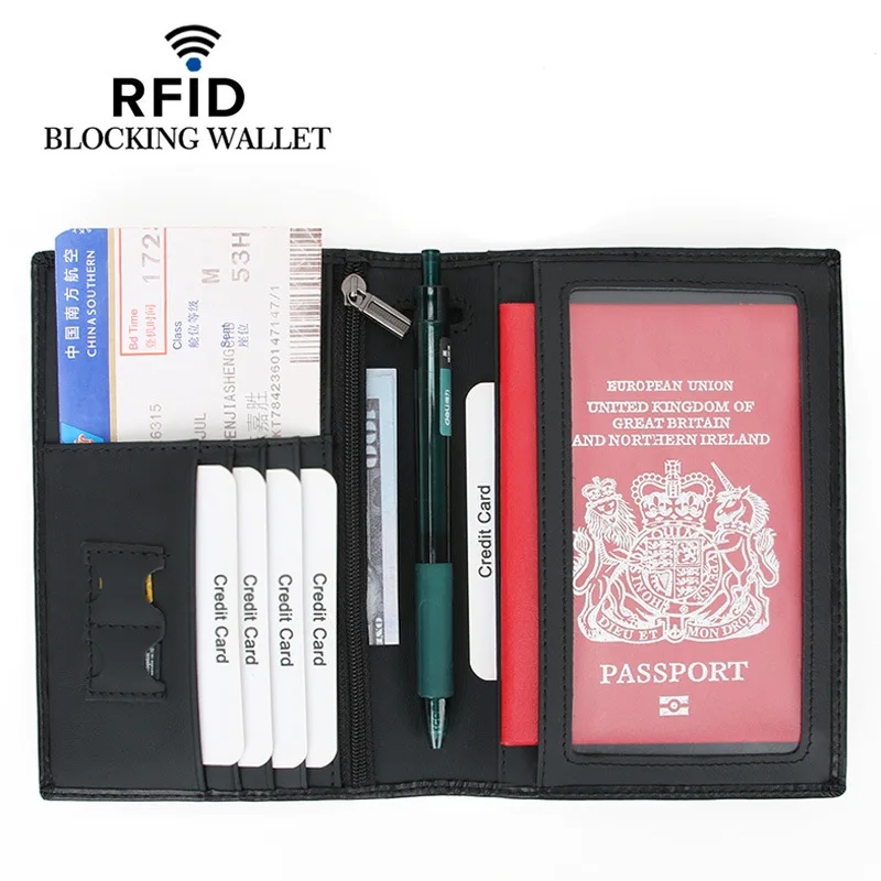 Новая сумка для паспорта с Rfid-защитой