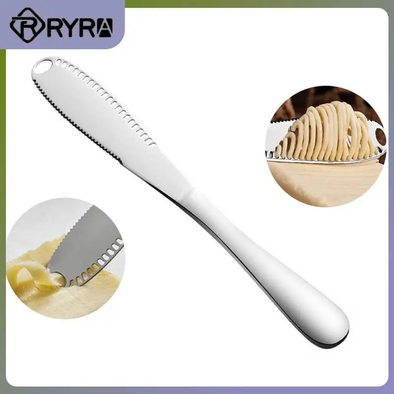 

Cheese Butter Cutter Multifunction Stainless Steel Butter Spreader 3 In 1 Portable Cheese Grater Kitchen Accessories Jam Knife