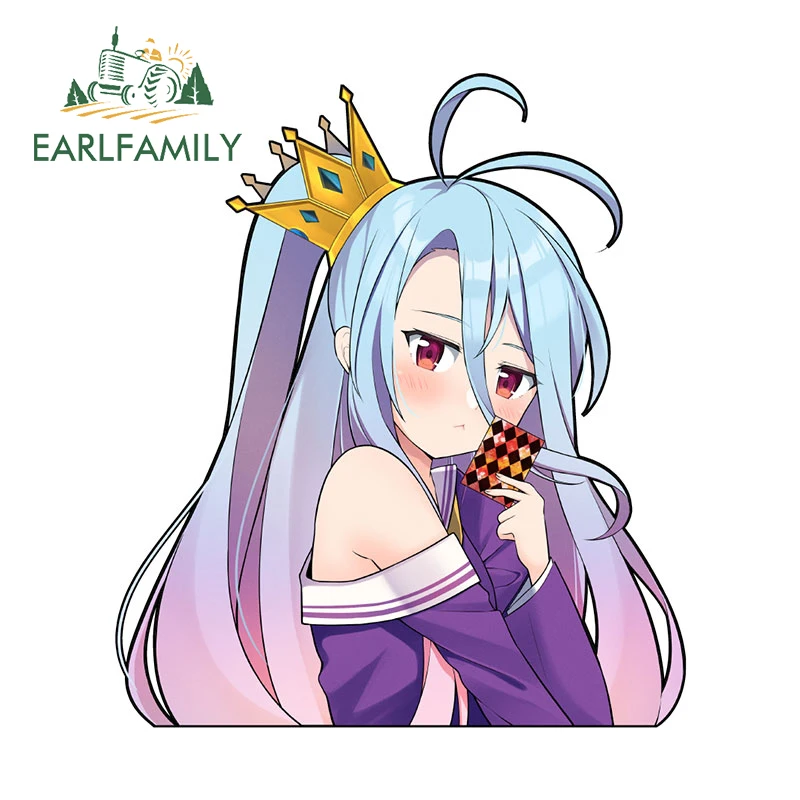 

EARLFAMILY, 13 см x 11,3 СМ, для игры «нет жизни», автомобильные наклейки на доску для серфинга, наклейка, водонепроницаемый Campervan RV JDM