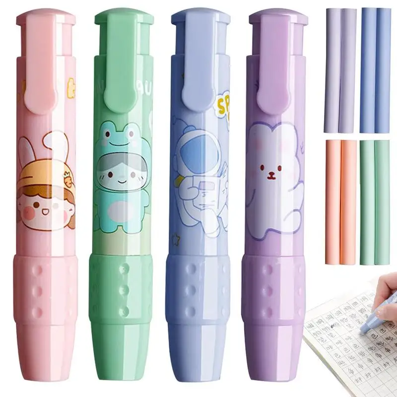 

Click Erasers Retractable Erasers For Pencils Big Eraser For Drawing Art Drafting & Sketching For Adults & Kids Office & School