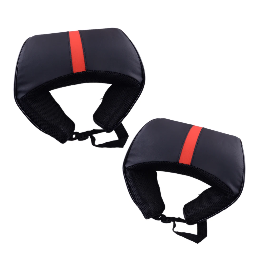 

2Pcs Interior Front Rear Memory Foam Seat Headrest Head Neck Rest Pads Pillows Cushions Supports Fit for All Car High Quality