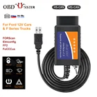 ELM327 OBD2 сканер Forscan ELM 327 USB v1.5v2.1 Bluetooth считыватель кодов автомобильный диагностический сканер инструмент для автомобиля