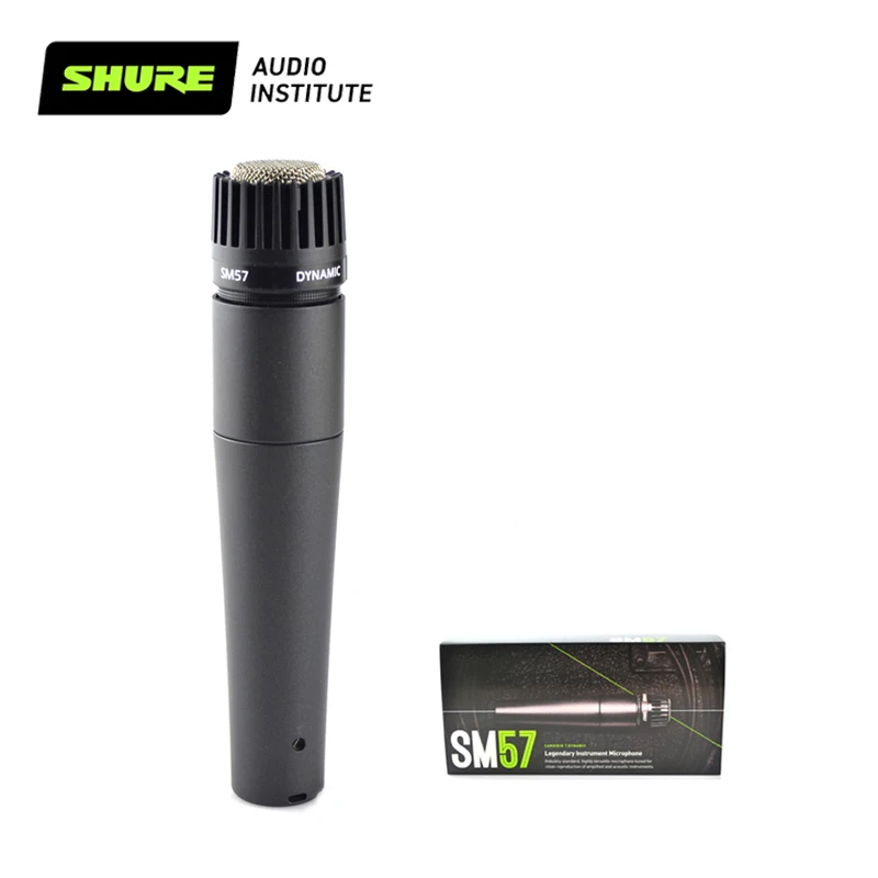 

Shure SM57-LC SM wired dynamic cardioid professional microphone for shure microphone karaoke KTV stage show chanel earrings