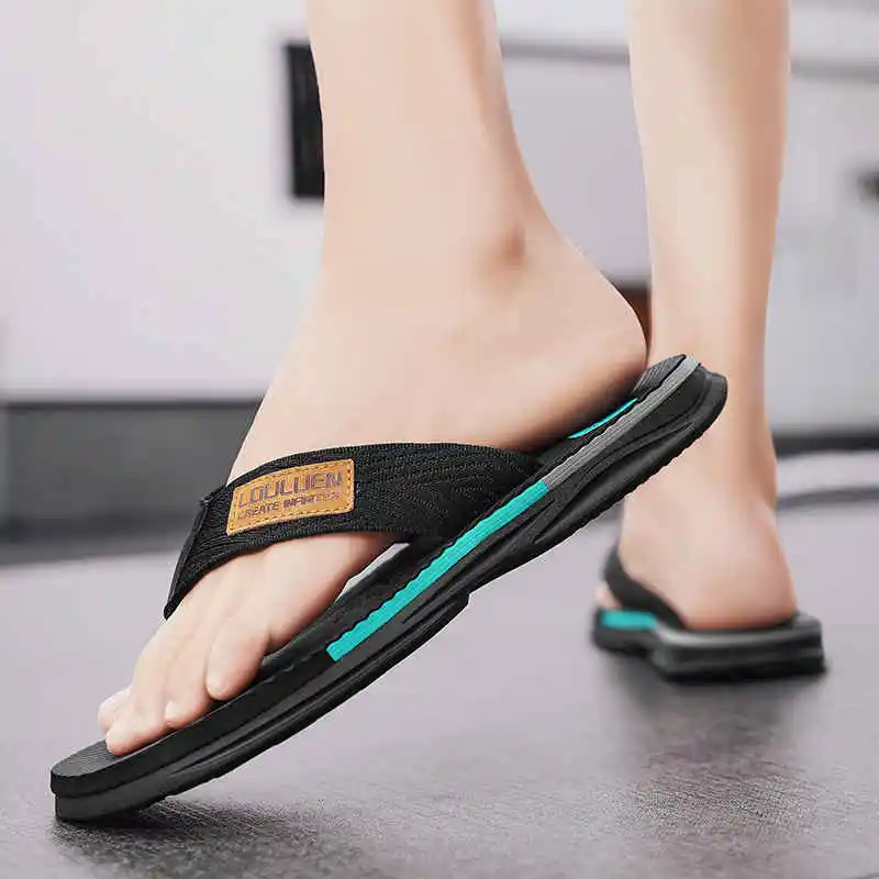 

Men's Sandals Size 33 Flip Flops With Heels Couples Men's Shoes Brands Airy Men's Summer Sneakers Withoutlace Tennis Anti Slip