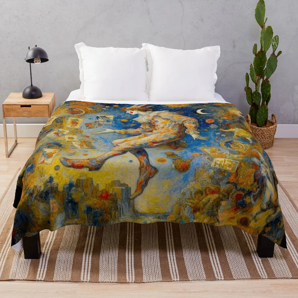 Колода Таро: The Fool Le Mat v13 nu series Плед Диван Одеяло Термальные Одеяла