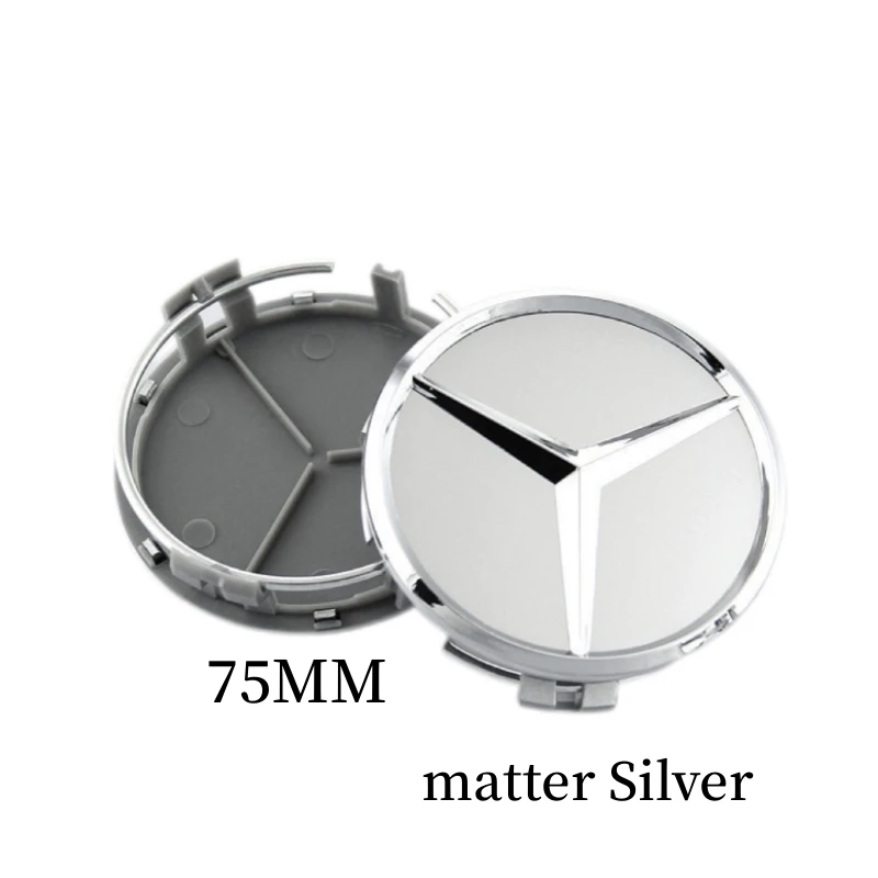 

4 шт., 75 мм, центральные колпаки для автомобильных колес, колпаки для ступиц Mercedes Benz W176 W177 W204 W205 W212 W213 W206 X156 X253 W117, аксессуары