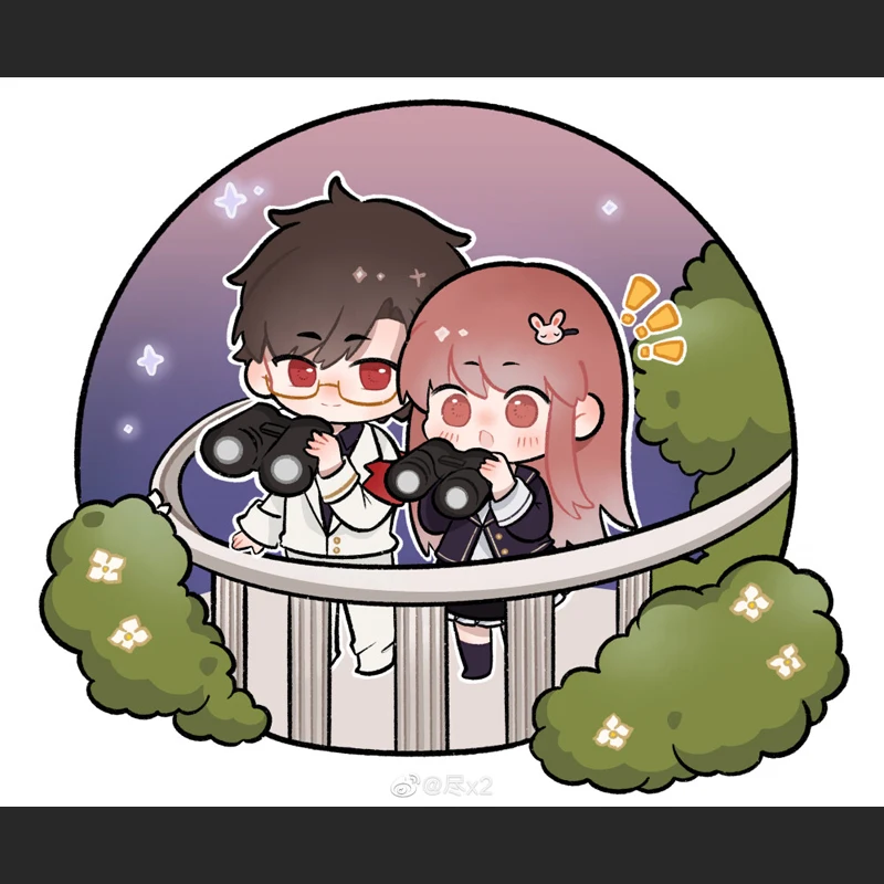 

Keychain Light and Night Evan Acrylic Keyring Strap Figure Hanging Accessories 6cm