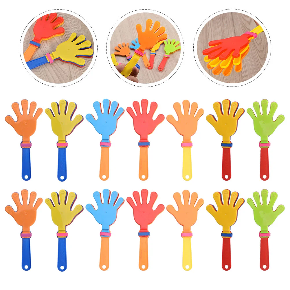 

20 Pcs Palm Clap Applause Maker Props Creative Hand Clapper Plastic Kids Noisemaker