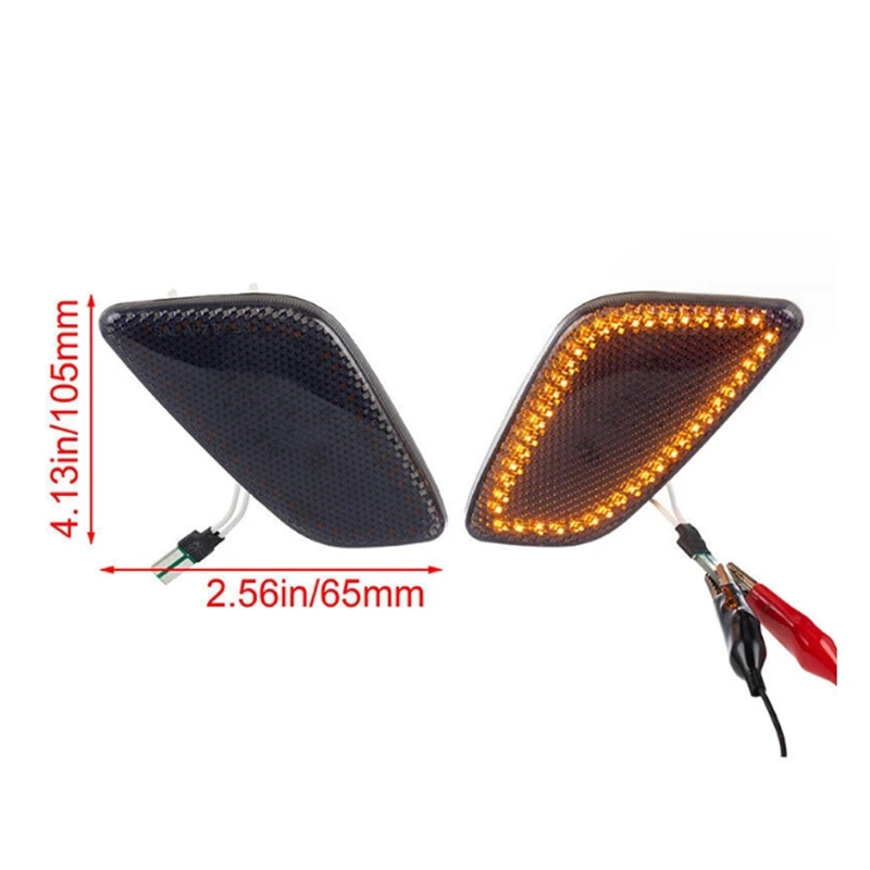 Автомобильный боковой габаритный фонарь для Jeep Wrangler TJ 1997-2006 гг. 55155629 АК 55155628