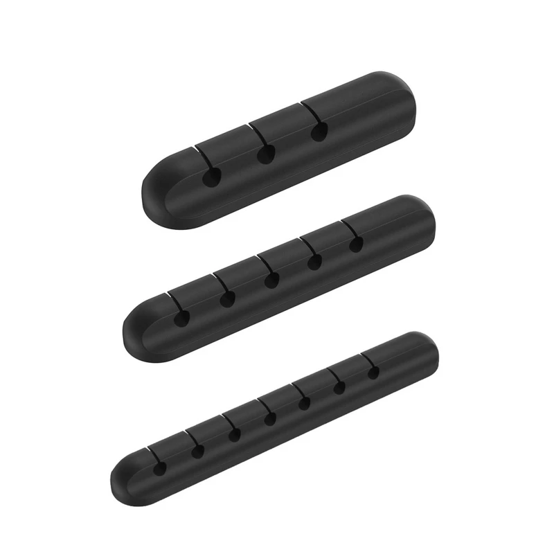 

Новинка 2022, органайзер для USB-кабеля, держатель для проводов, силиконовый фиксатор для проводов, держатель для управления проводами