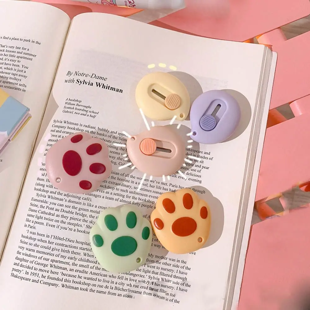

Precision Lightweight Cutting Card DIY Craft Office Supplies Paper Cutter Paper Trimmer Letter Opener Cat Paw Cutting