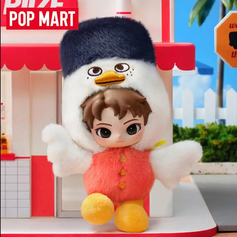 Фото POP MART Fluffy Club Riize Series: Плюшевая кукла-подвеска, игрушки в закрытой коробке-сюрпризе, милые украшения, фигурки, декор для дома и рабочего стола. №1
