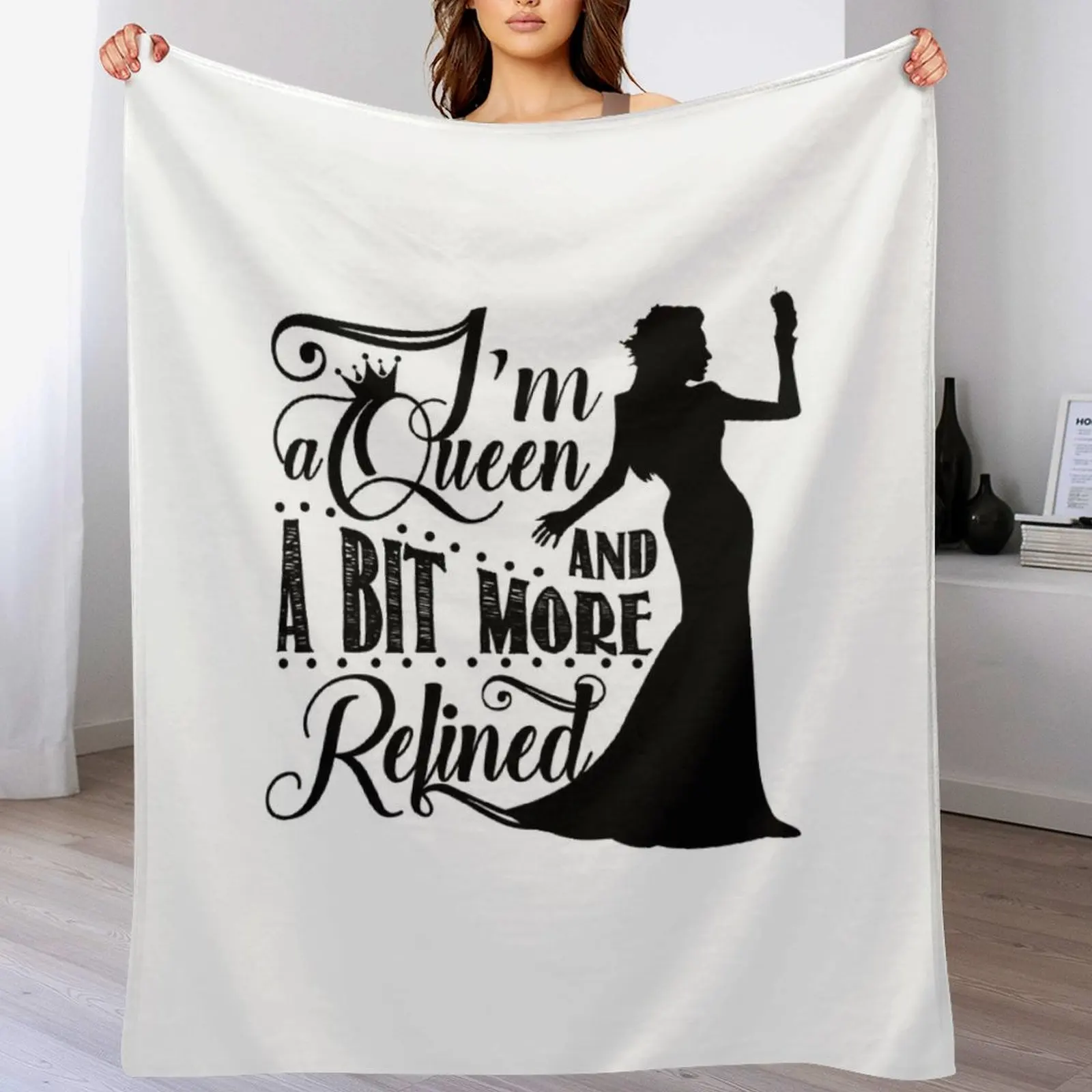 Я королева и бита более изысканное одеяло Утяжеленное летнее постельное белье
