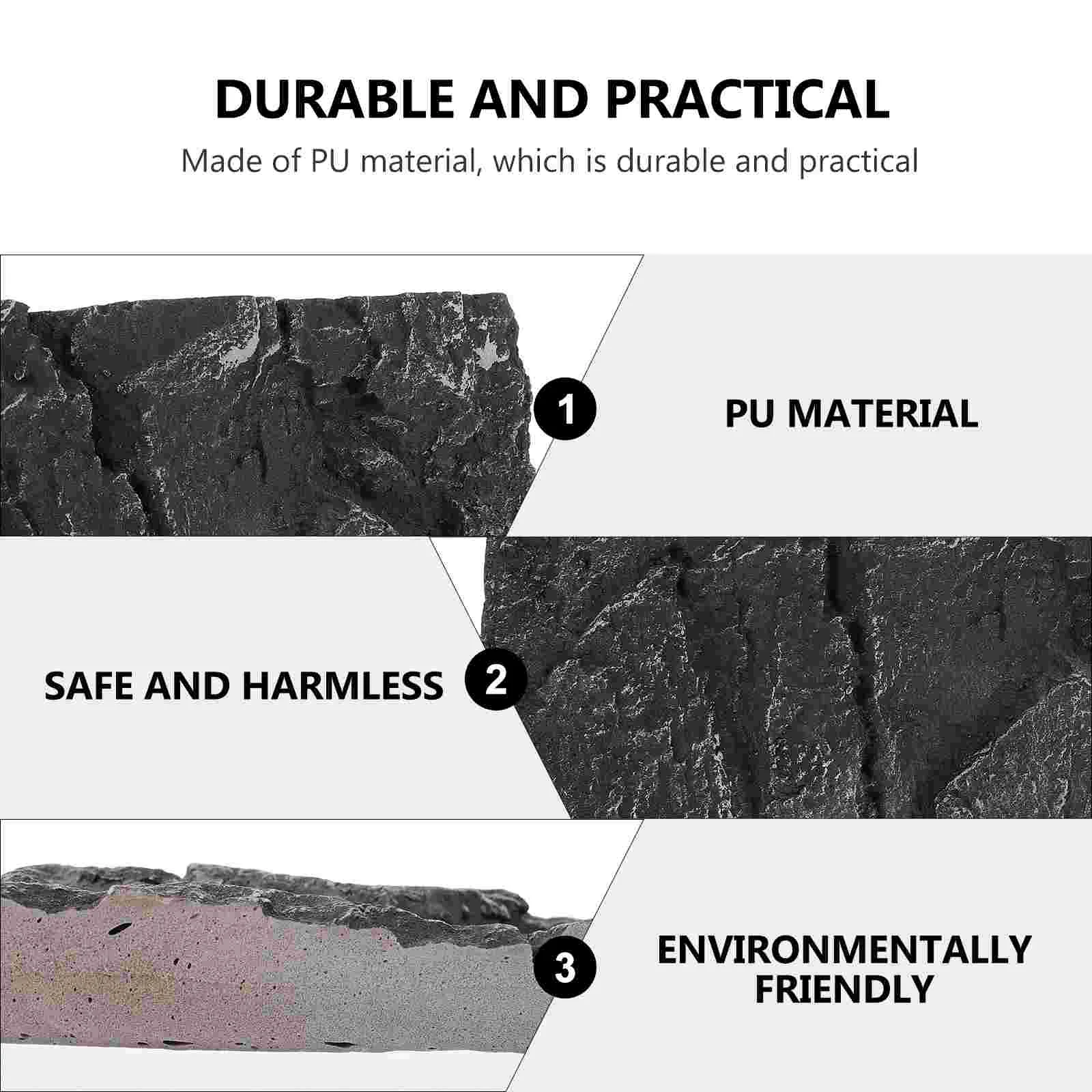 Декоративные Коврики для танка-черепахи украшение рептилий каменный фон