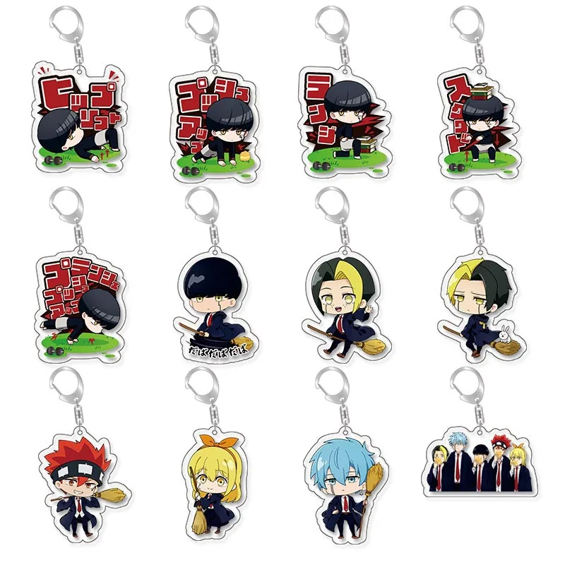 20 шт. аниме Mashle: Magic And Muscles фигурки Lance Dot Barrett акриловый брелок для косплея сумка
