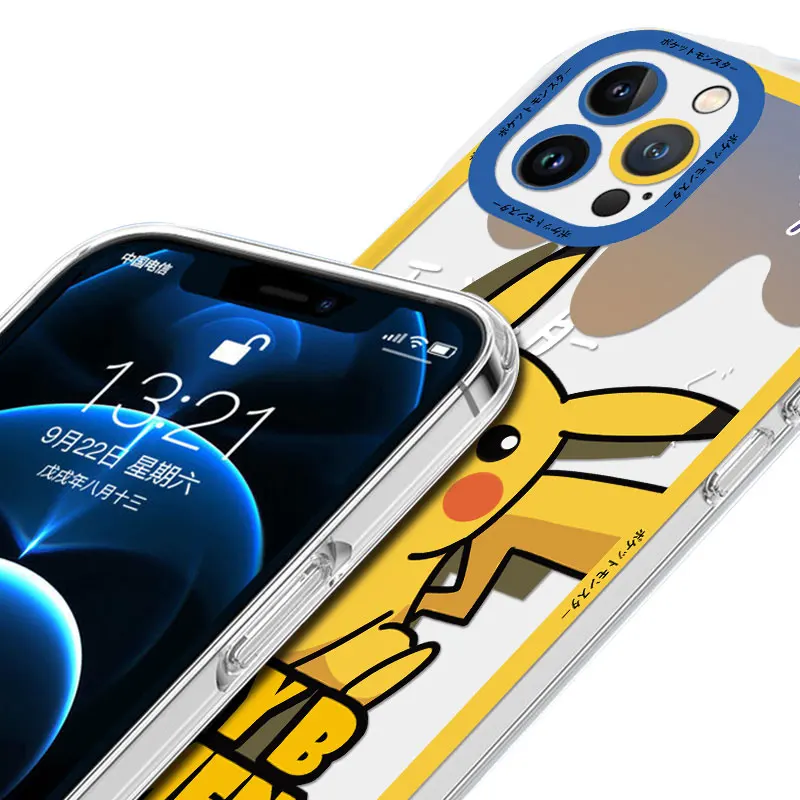 Мягкий силиконовый чехол с покемоном для OnePlus 8 8T 9 9T 10 Pro 9R 9RT Nord One Plus 1 + прозрачный