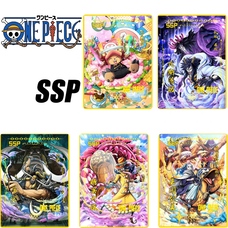 SSP One Piece Аниме персонажи Tony Chopper Portgasd Ace редкая коллекция флеш-карт игра игрушки Рождественский подарок на день рождения