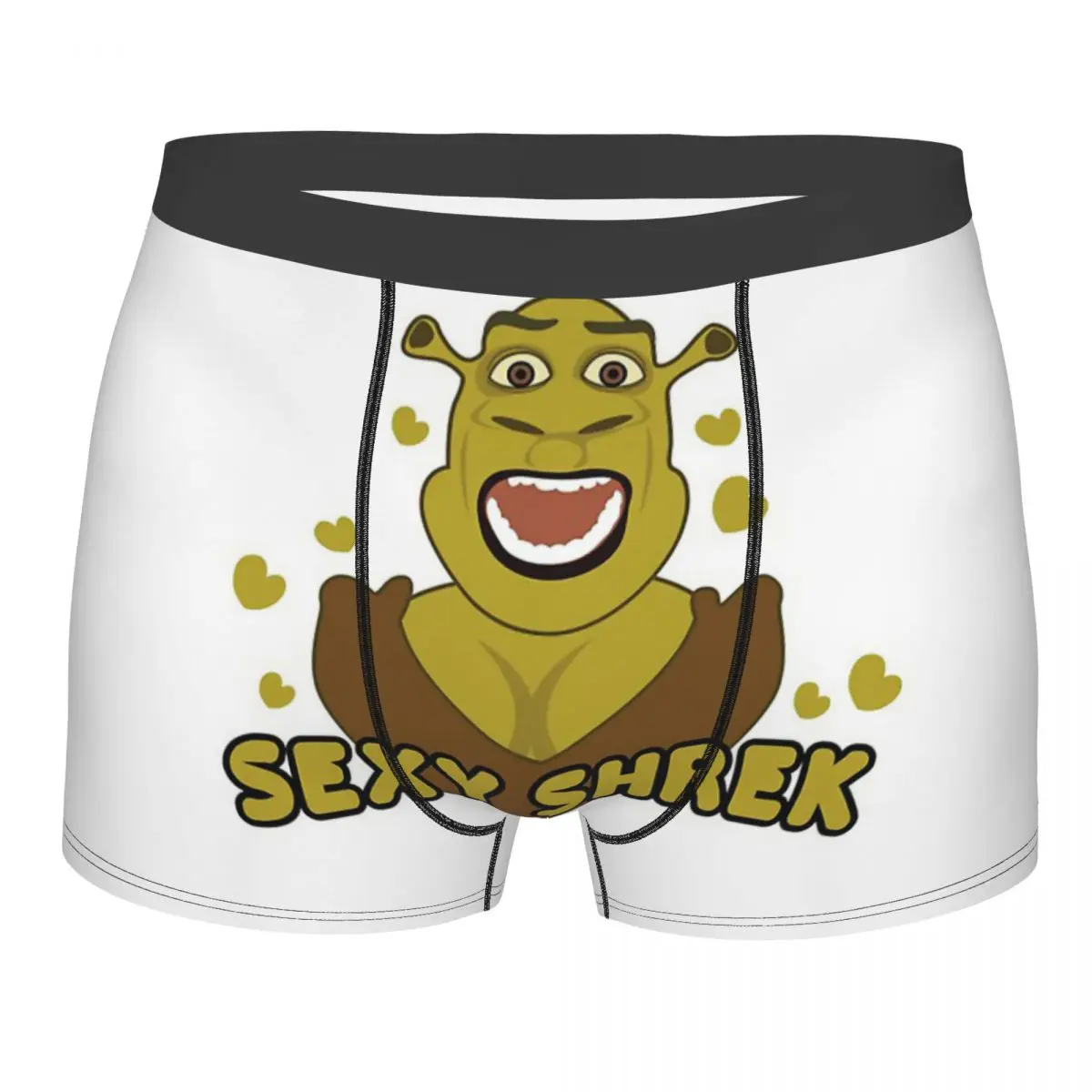 

Sexy Green Alien Shrek Green Schreck Comedy Film Underpants Cotton Panties Male Underwear Ventilate Shorts Boxer Briefs