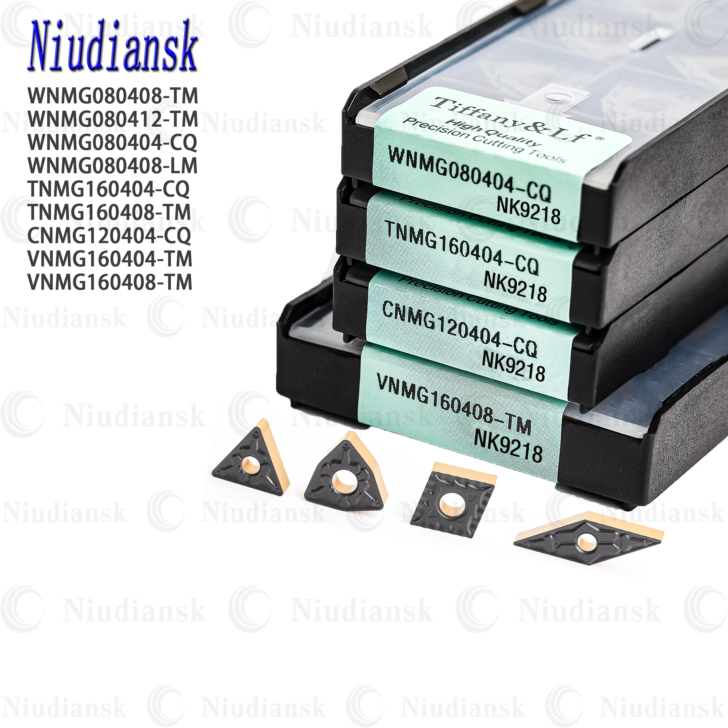 Токарные инструменты с ЧПУ карбидный сплав двухцветные токарные лезвия TNMG WNMG CNMG