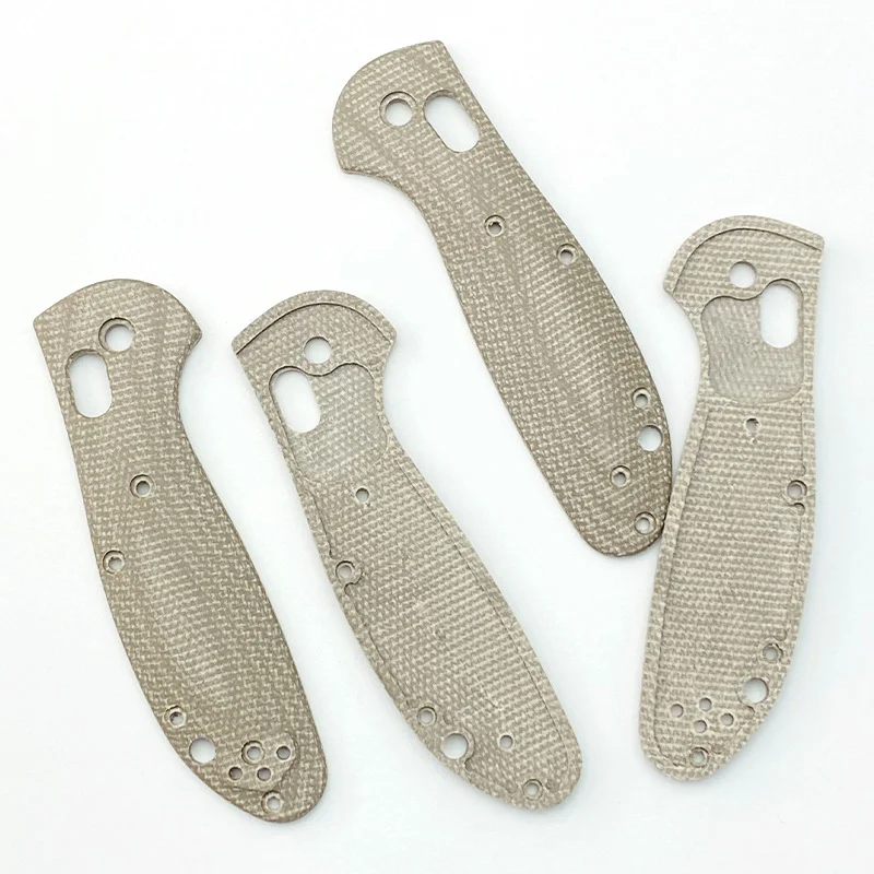 

1 Set Custom Knife Micarta Scales for Benchmade Mini Griptilian 555 556 557 Handles DIY Make Grip Accessories Parts Micah Tower