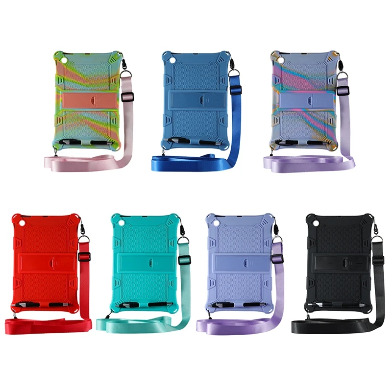 

Силиконовый чехол для Teclast M40SE, 10,1 дюйма, с ремешком и ручкой